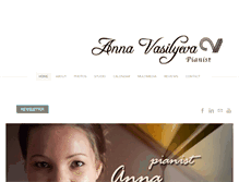 Tablet Screenshot of annavasilyeva.com